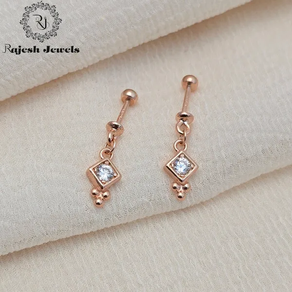 Rose_Gold_Silver_Alluring_Cz_Bugadi_Helix_Earrings_For_Women