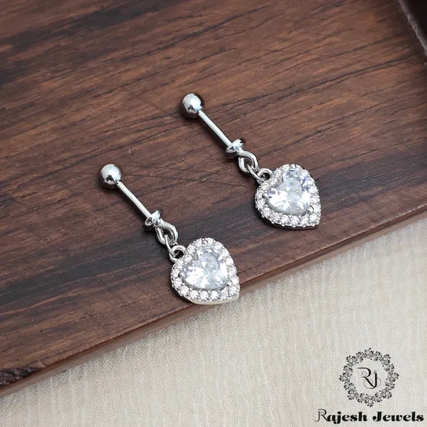 Silver_Heart_Cz_Halo_Helix_Bugadi_Earrings_For_Women