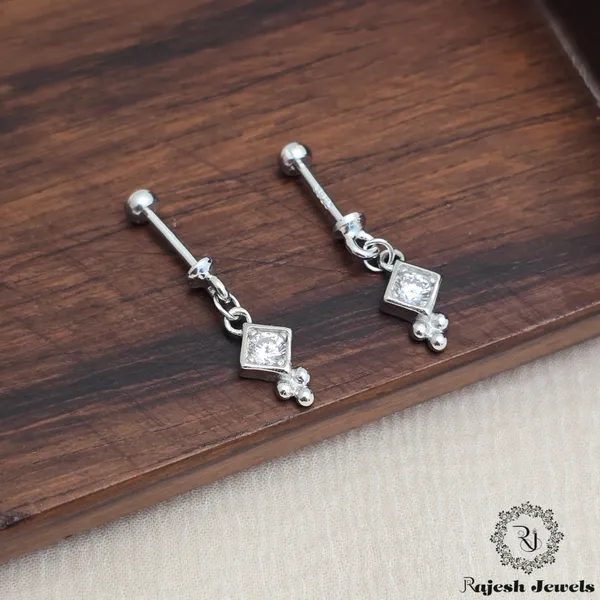 Silver_Vibrant_Cz_Bugadi_Helix_Earrings_For_Women