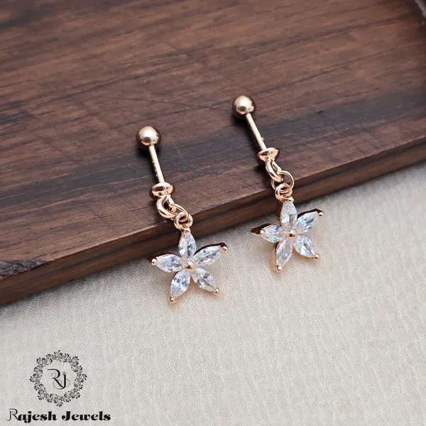 Silver_Beautiful_Star_Bugadi_Helix_Earrings_For_Women