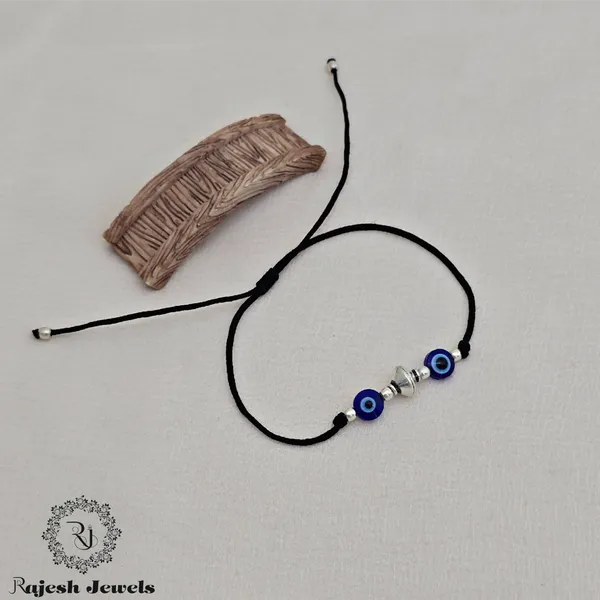 Black_Silver_Double_Evil_Eye_Nazariya_Anklet_For_Women