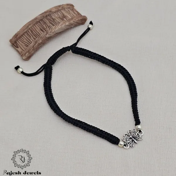 Black_Silver_Butterfly_Oxidised_Nazariya_Anklet_For_Women