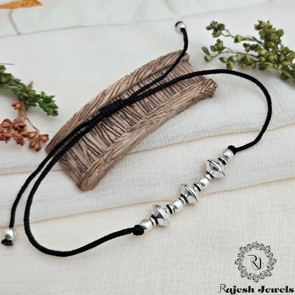 Black_Silver_Classy_Oxidised_Nazariya_Anklet_For_Women
