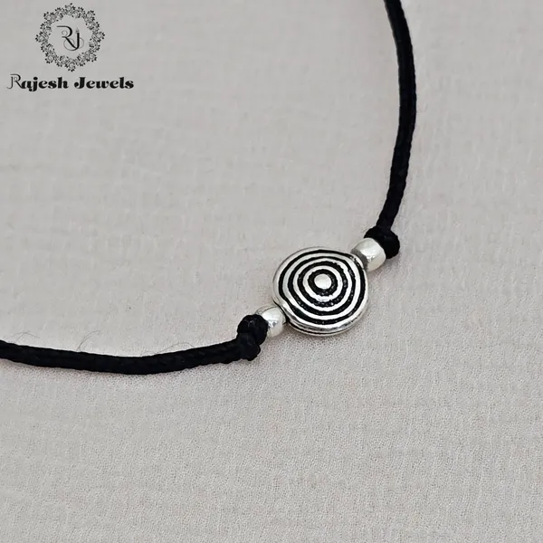 Black_Silver_Fabulant_Nazariya_Anklet_For_Women