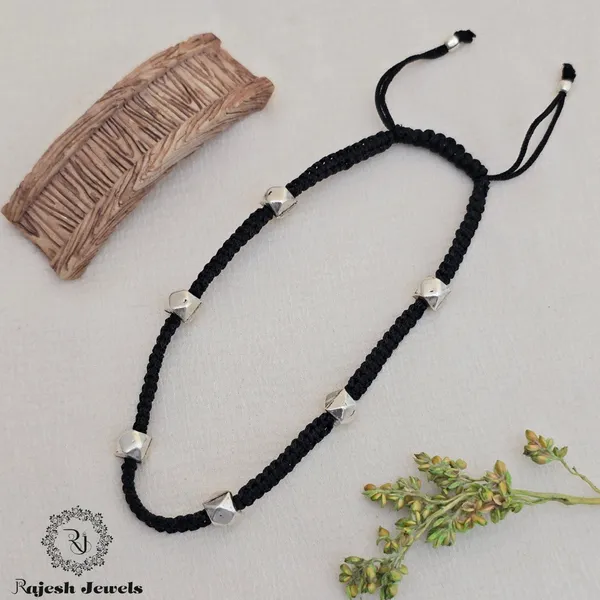 Black_Silver_Magnificent_Nazariya_Anklet_For_Women