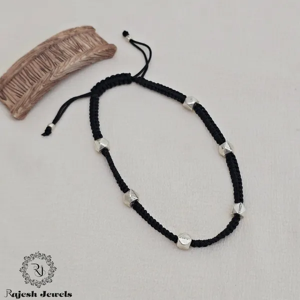 Black_Silver_Magnificent_Nazariya_Anklet_For_Women
