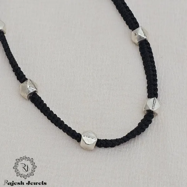 Black_Silver_Magnificent_Nazariya_Anklet_For_Women