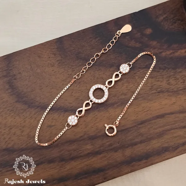 Rose_Gold_Silver_Wonderful_Round_Infinity_Bracelet_For_Women