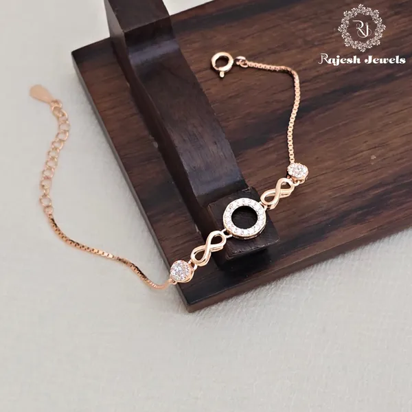 Rose_Gold_Silver_Wonderful_Round_Infinity_Bracelet_For_Women