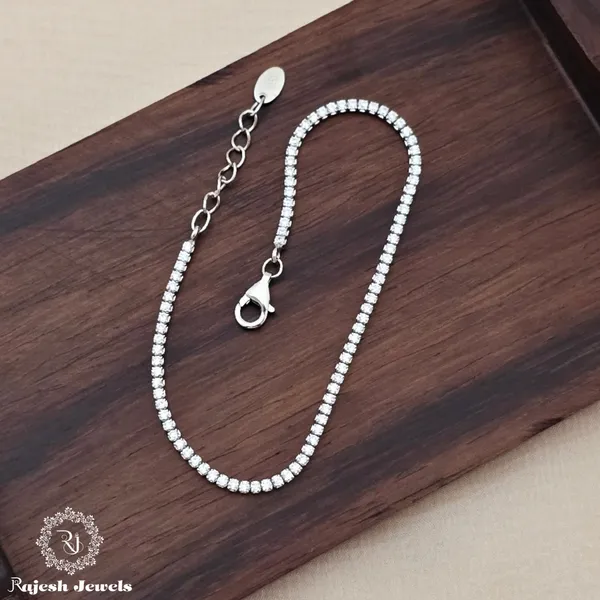 Silver_Classic_Cz_Silver_Finish_Ladies_Bracelet_For_Women