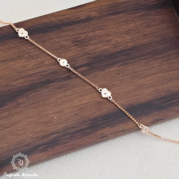 Rose-Gold_Silver_Graceful_Cz_Finish_Bracelet_For_Women