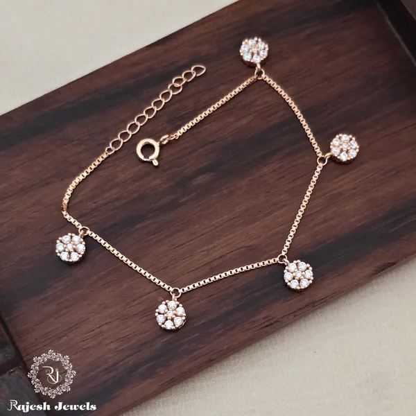 Rose-Gold_Silver_Stunning_Cz_Finish_Ladies_Bracelet_For_Women