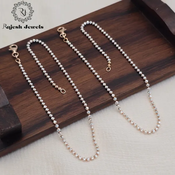 Gold_Silver_Classy_Round_Balls_Sleek_Anklet_For_Women