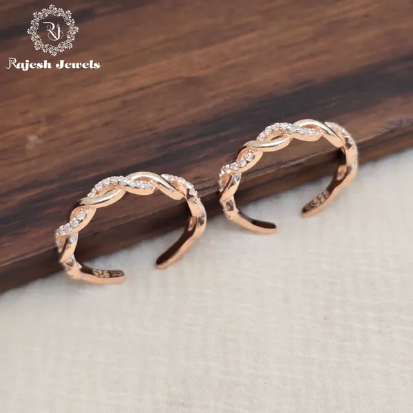 Rose_Gold_Silver_Shimmering_Cz_Anklets_For_Women