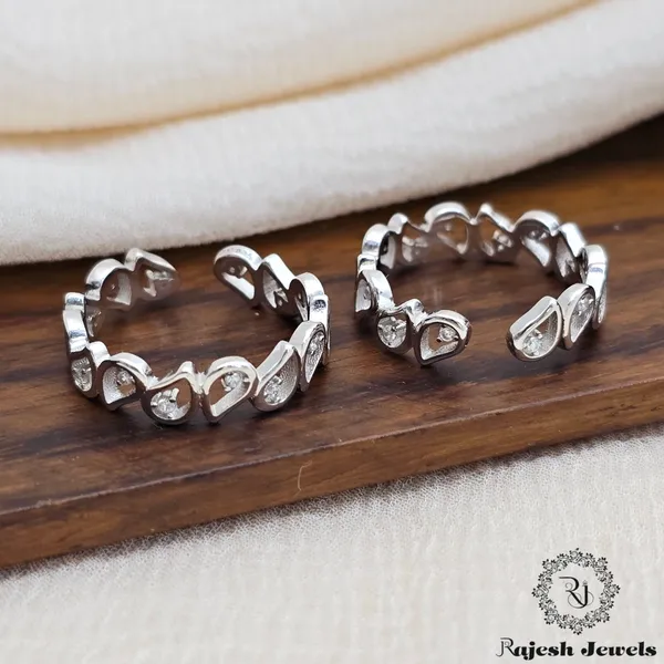 Silver_Charming_Cz_Toerings_For_Women