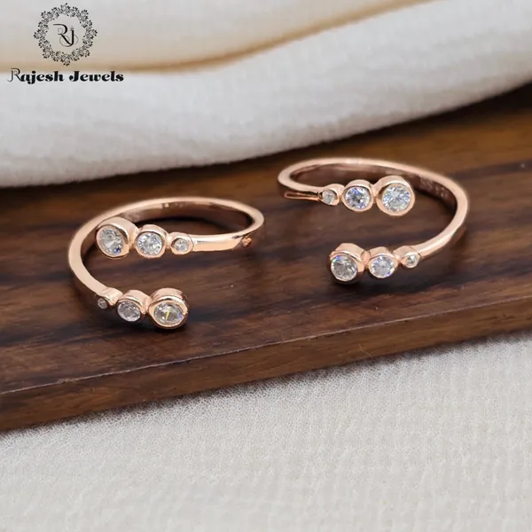 Rose_Gold_Silver_Charming_Cztop_Adjustable_Toerings_For_Women