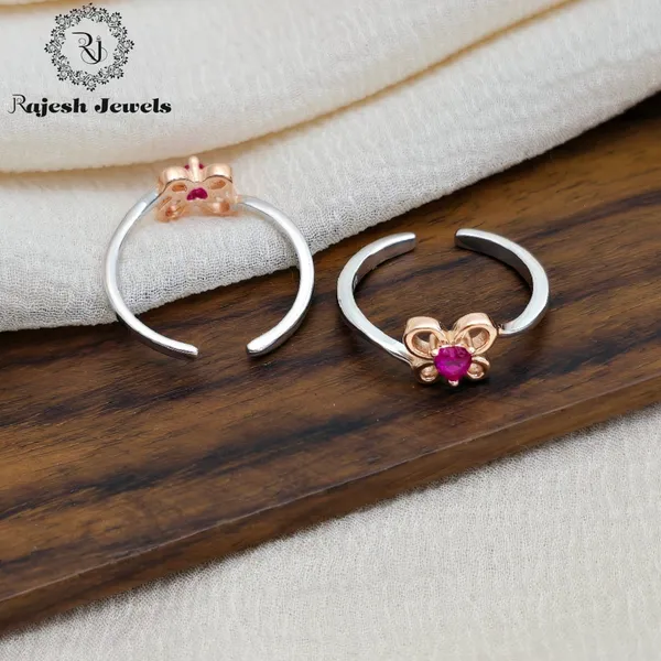 Rose_Gold_Silver_Cutest_Dual_Tone_Toerings_For_Women
