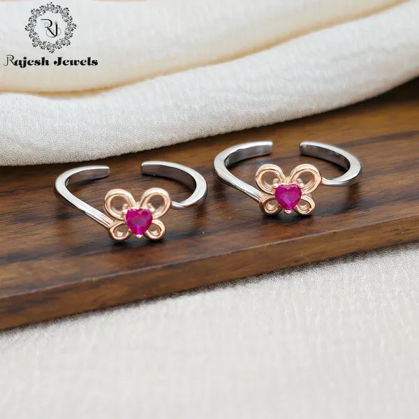 Rose_Gold_Silver_Cutest_Dual_Tone_Toerings_For_Women