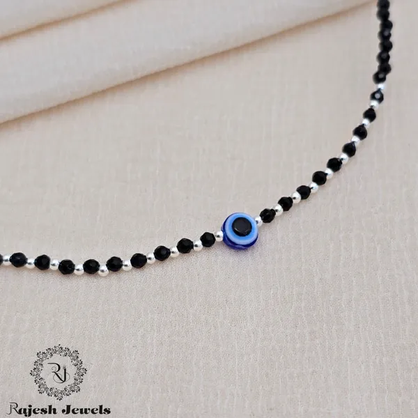 Black_Silver_Amazing_Nazariya_Anklet_For_Women