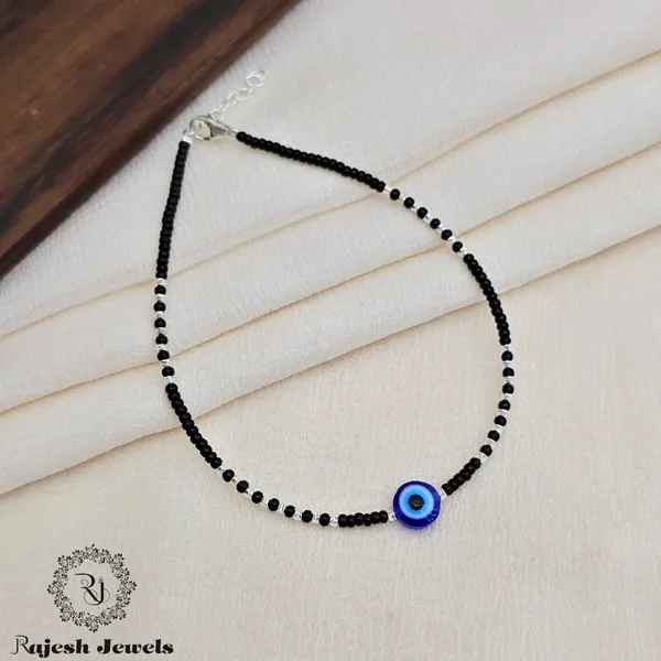 Black_Silver_Elegant_Evil-Eye_Nazariya_Anklet_For_Women