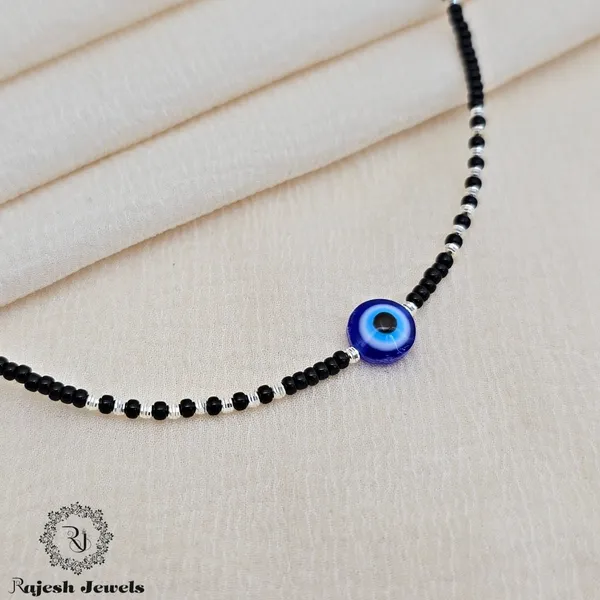 Black_Silver_Elegant_Evil-Eye_Nazariya_Anklet_For_Women