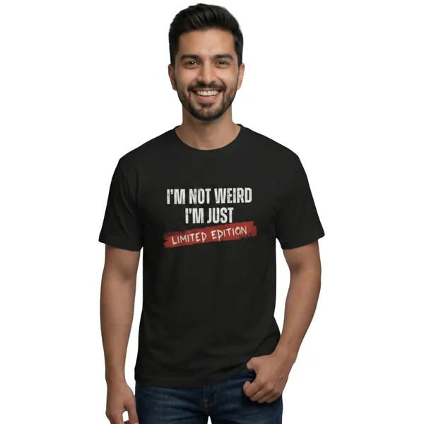 Weird_Unisex_Tshirt_Black