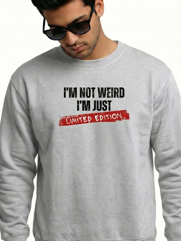 Weird_Unisex_Sweatshirt_Grey