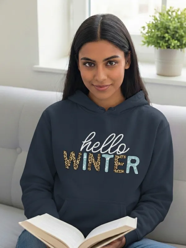 Hello_Winter,_Let's_Chill__Navy_Hoodie