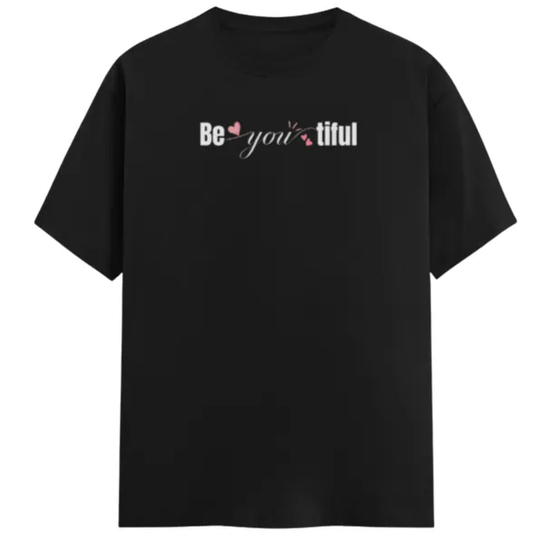 BeYOUtiful_Unisex_Tshirt_Black