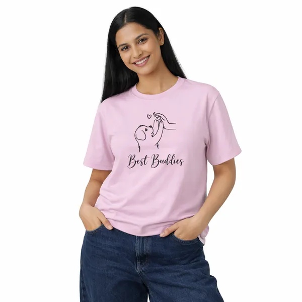 Best_Buddies_Unisex_Tshirt_Pink