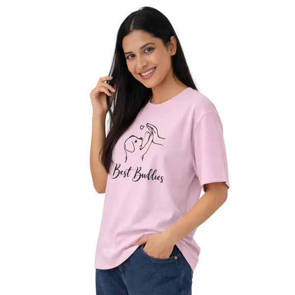 Best_Buddies_Unisex_Tshirt_Pink