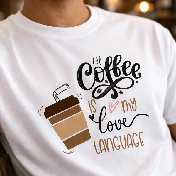 CoffeeLoveLang_Unisex_Tshirt_White