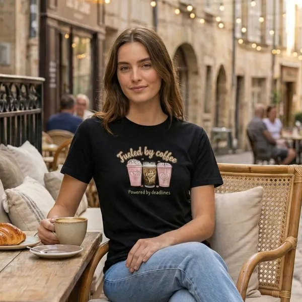 Coffee_Unisex_Tshirt_Black