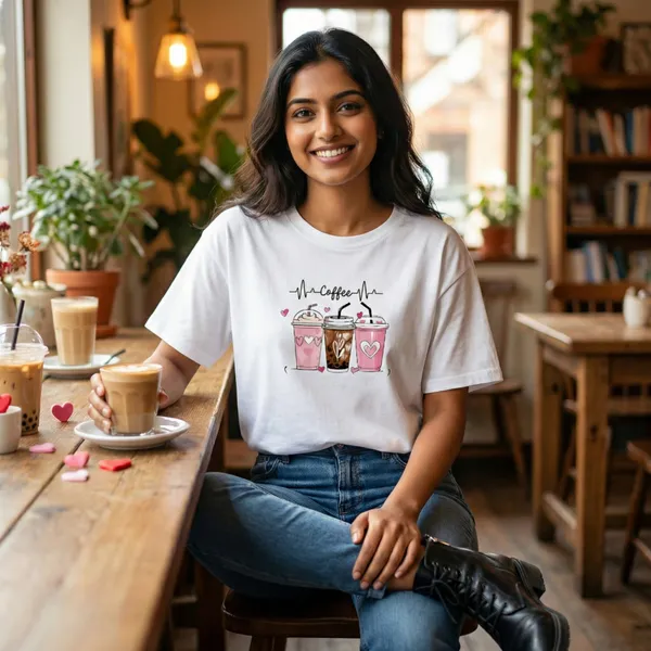 Coffee_Unisex_Tshirt_White