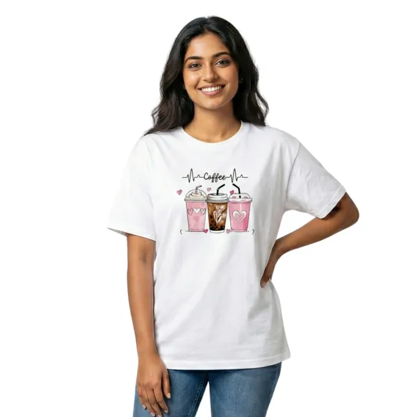 Coffee_Unisex_Tshirt_White