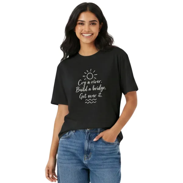 Cry_a_River_Unisex_Tshirt_Black