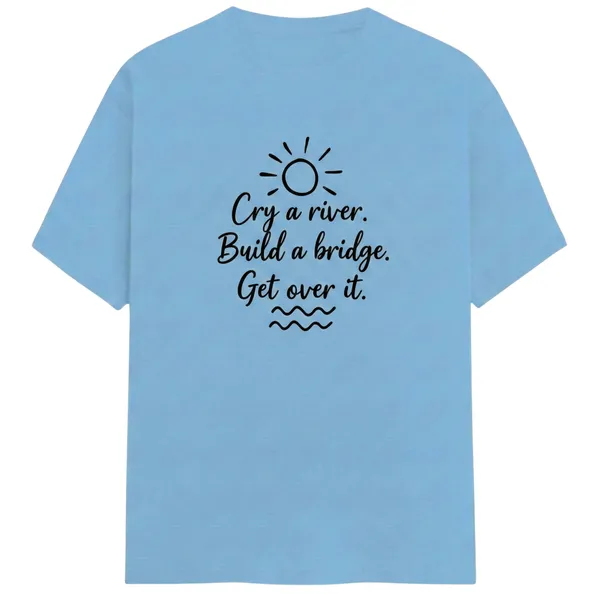 Cry_a_River_Unisex_Tshirt_Blue