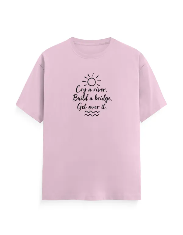 Cry_a_River_Unisex_Tshirt_Pink