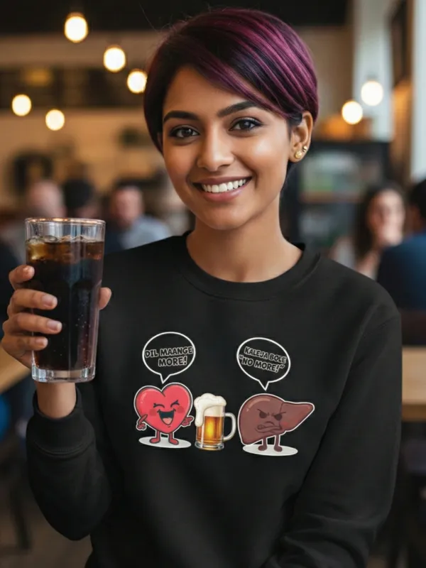 Dil_Maange_More_Unisex_Sweatshirt_Black