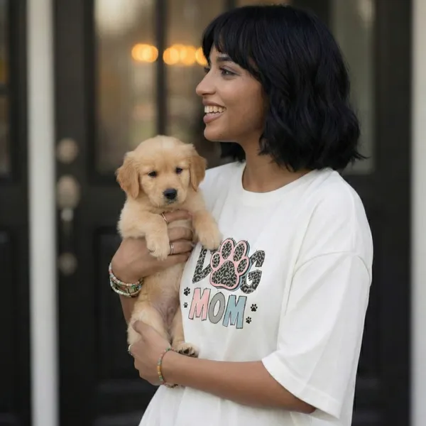 Dog_Mom_Unisex_Tshirt_White