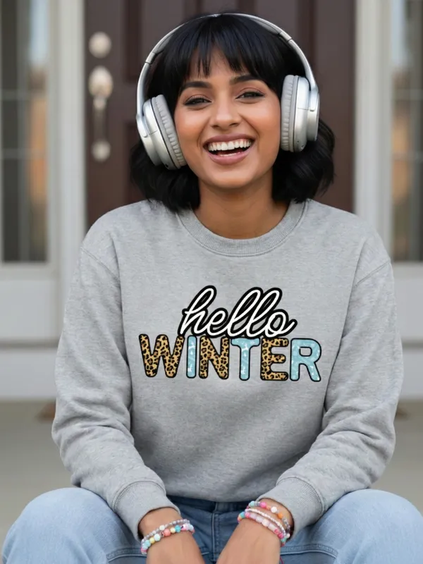Hello_Winter_Unisex_Sweatshirt_Grey