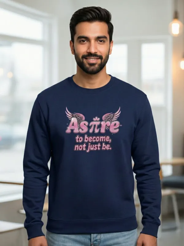 Aspire_Unisex_Sweatshirt_Navy_Blue
