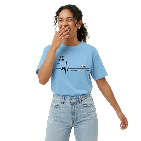 Keep_Calm_Unisex_Tshirt_Blue