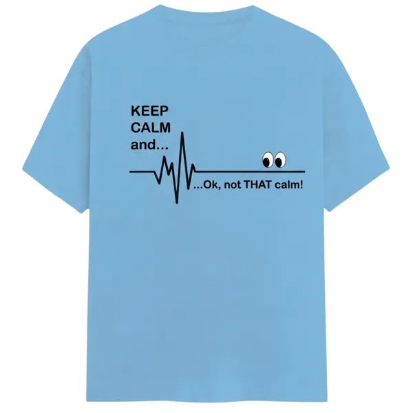 Keep_Calm_Unisex_Tshirt_Blue