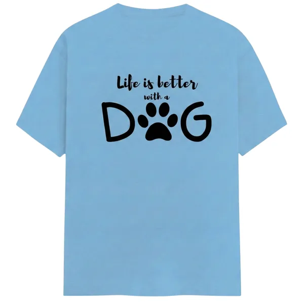 LifeIsBetter_Unisex_Tshirt_Blue