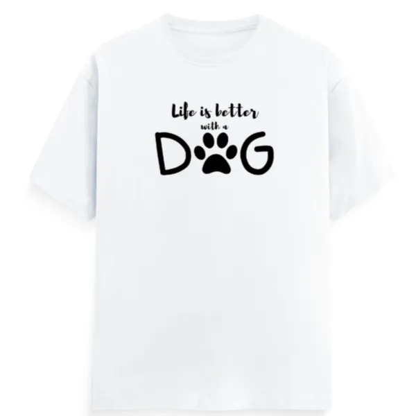 LifeIsBetter_Unisex_Tshirt_White