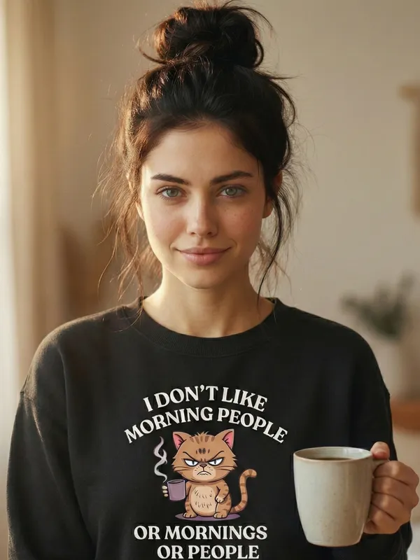 Morning_People_Unisex_Sweatshirt_Black