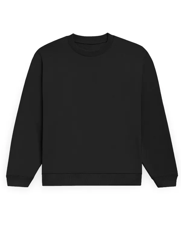 Plain_Unisex_Sweatshirt_Black