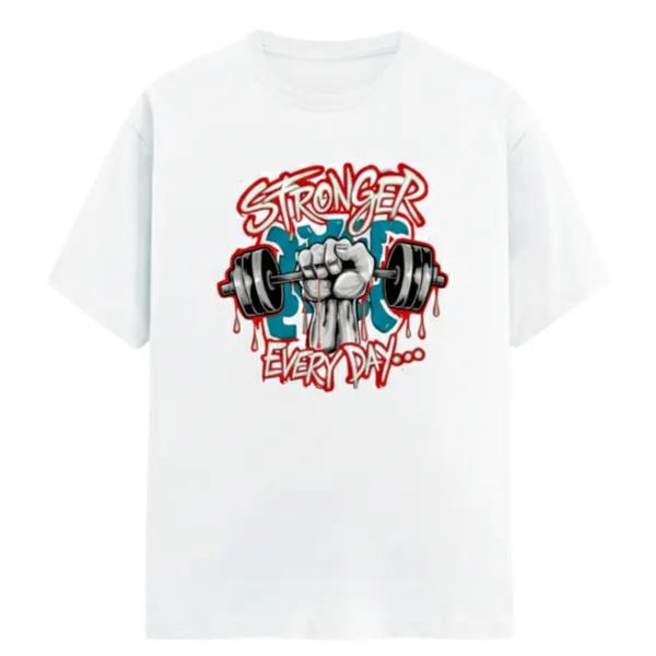 Stronger_Everyday_Unisex_Tshirt_White