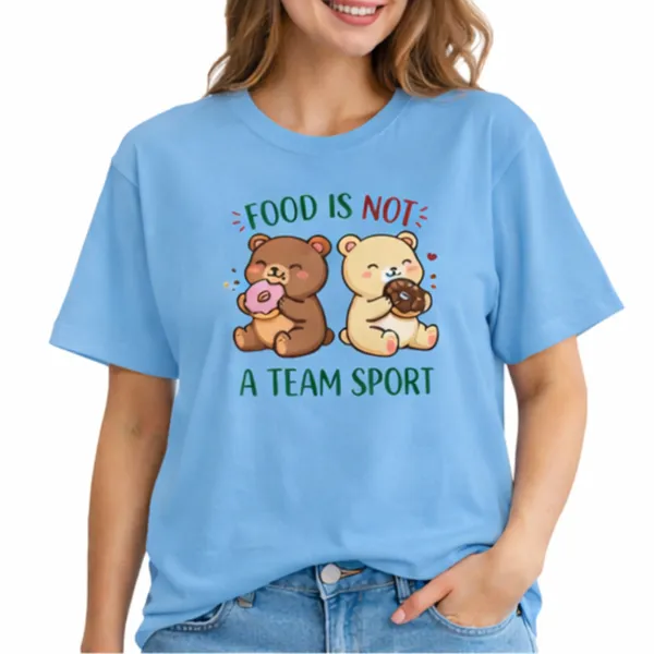 TeamSport_Unisex_Tshirt_Blue